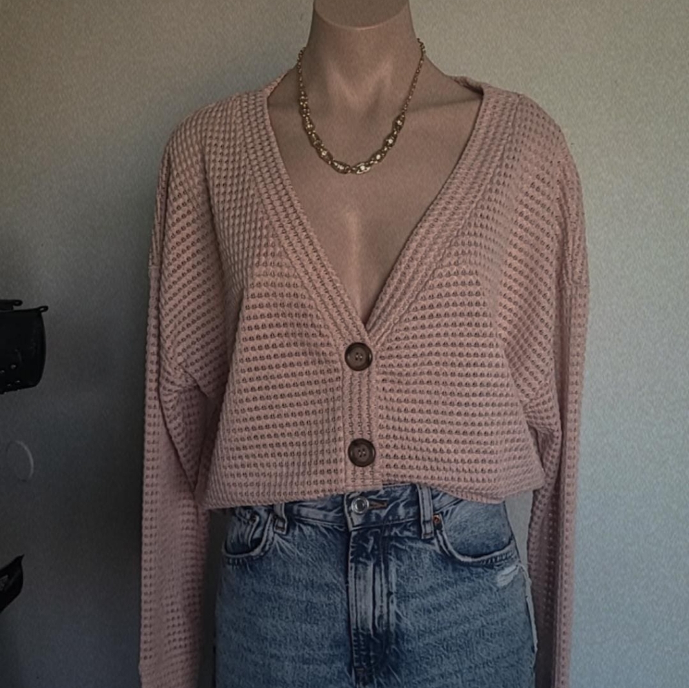 ๐๏ธLet's stay in Collection// Misty rose Cardigan - Picture 10 of 10